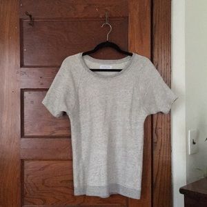 Gray Short Sleeve Everlane Sweatshirt